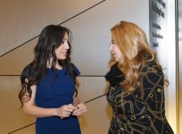 Лейла Алиева выступила на сессии «Проекты зеленой энергетики» (ФОТО)