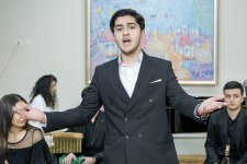 В Баку прошел вечер ансабля "Zəfər Yurdu" (ФОТО)