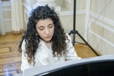 В Баку прошел вечер ансабля "Zəfər Yurdu" (ФОТО)