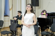 В Баку прошел вечер ансабля "Zəfər Yurdu" (ФОТО)