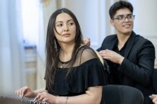 В Баку прошел вечер ансабля "Zəfər Yurdu" (ФОТО)