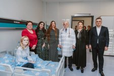 Лейла Алиева и Арзу Алиева побывали в Педиатрическом центре Leyla Medical Center (ФОТО)