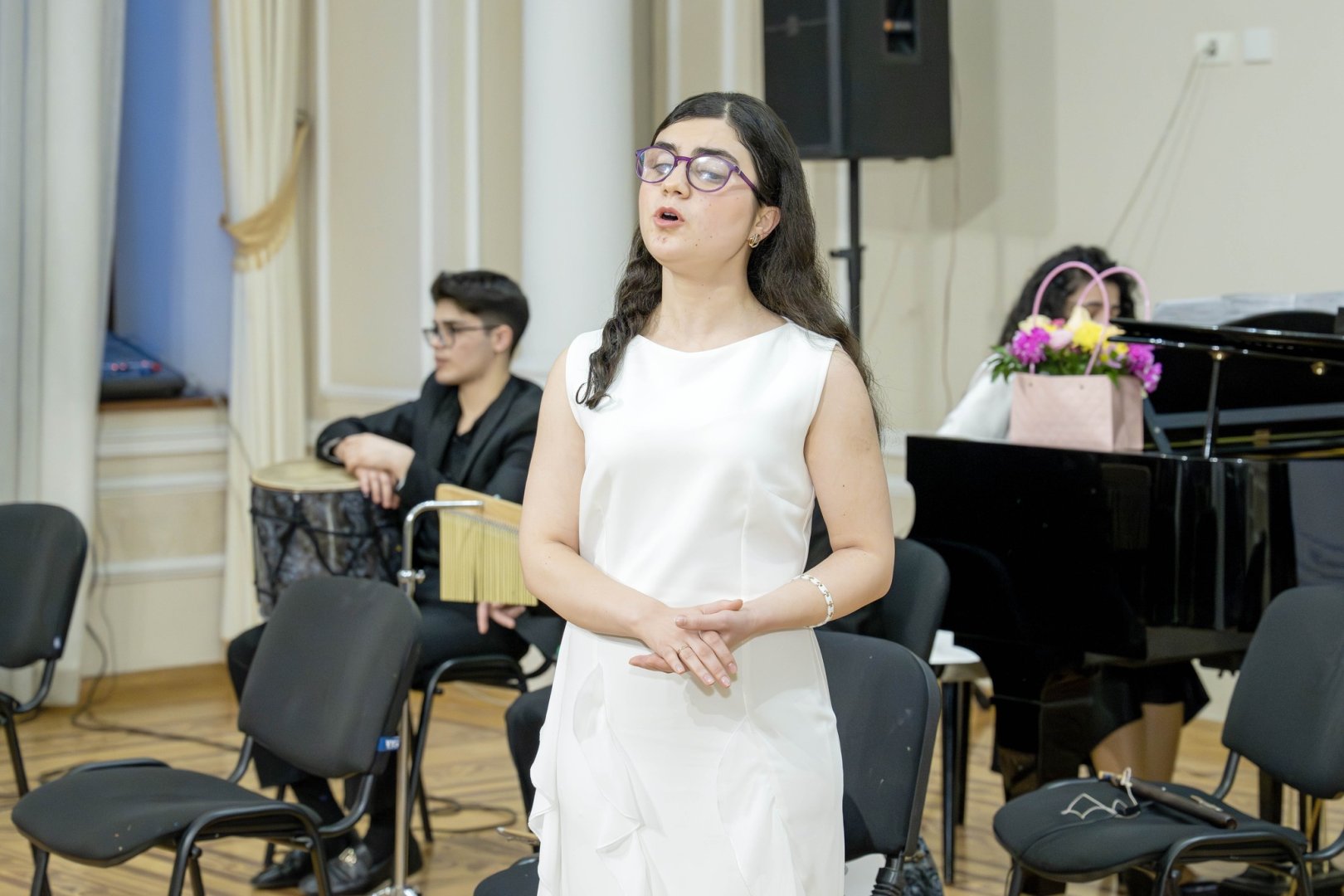 В Баку прошел вечер ансабля "Zəfər Yurdu" (ФОТО)