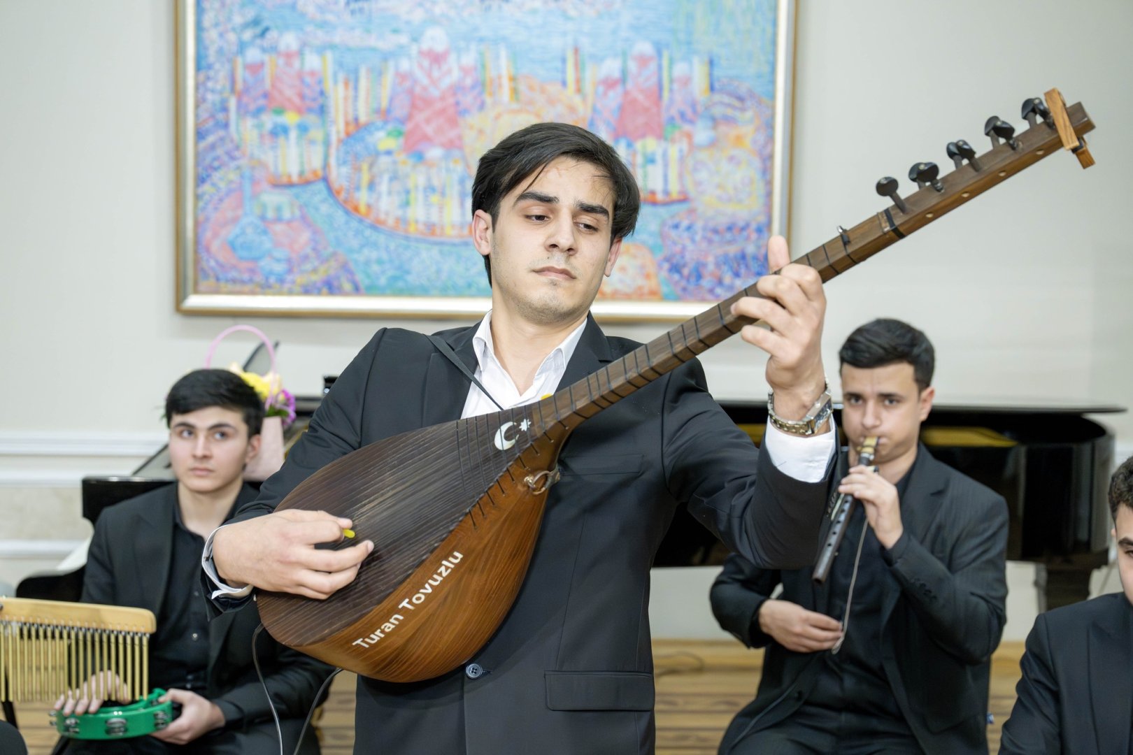 В Баку прошел вечер ансабля "Zəfər Yurdu" (ФОТО)