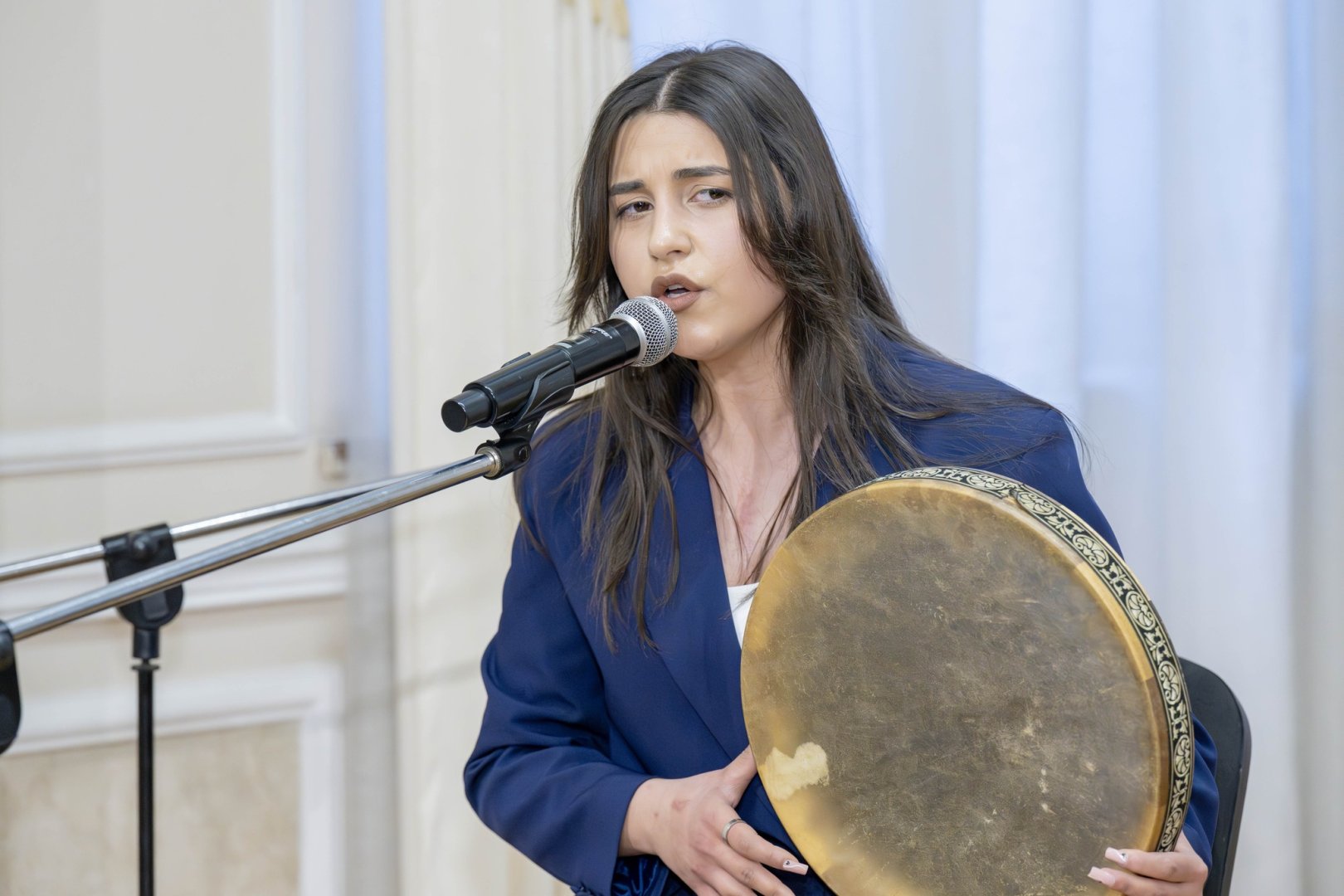 В Баку прошел вечер ансабля "Zəfər Yurdu" (ФОТО)