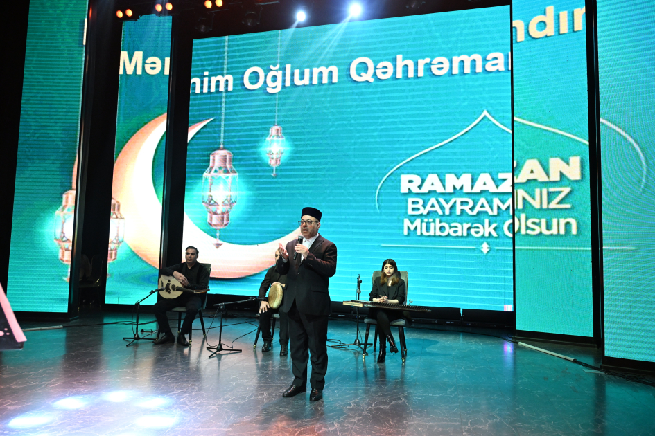 Вице-президент Фонда Гейдара Алиева Лейла Алиева приняла участие в ифтаре вместе с семьями шехидов (ФОТО)