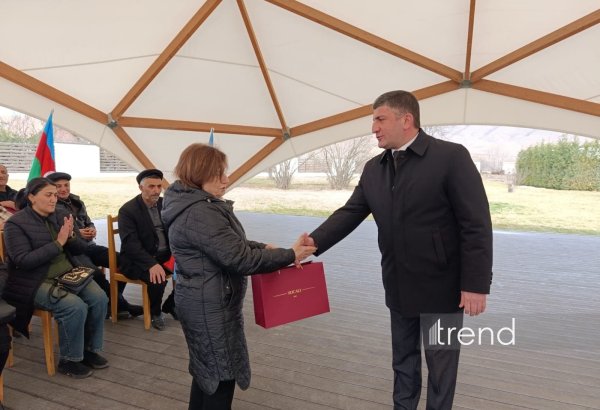 В села Ходжалинского района переселены ещё 67 человек (ФОТО)