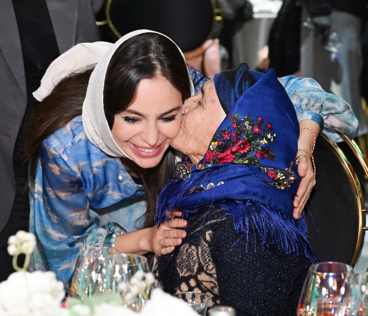 Вице-президент Фонда Гейдара Алиева Лейла Алиева приняла участие в ифтаре вместе с семьями шехидов (ФОТО)