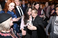 Лейла Алиева присутствовала на музыкальном спектакле «Только культура» во Дворце Гейдара Алиева (ФОТО)