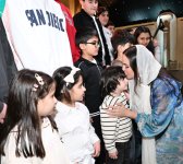 Вице-президент Фонда Гейдара Алиева Лейла Алиева приняла участие в ифтаре вместе с семьями шехидов (ФОТО)