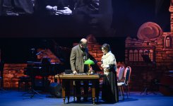 Лейла Алиева присутствовала на музыкальном спектакле «Только культура» во Дворце Гейдара Алиева (ФОТО)