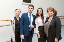 Вице-президент Фонда Гейдара Алиева Лейла Алиева посетила Бакинскую хореографическую академию (ФОТО)