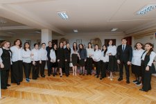 Вице-президент Фонда Гейдара Алиева Лейла Алиева посетила Бакинскую хореографическую академию (ФОТО)