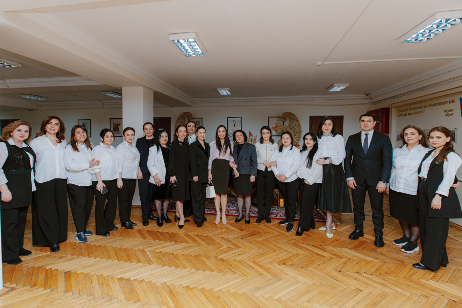 Вице-президент Фонда Гейдара Алиева Лейла Алиева посетила Бакинскую хореографическую академию (ФОТО)