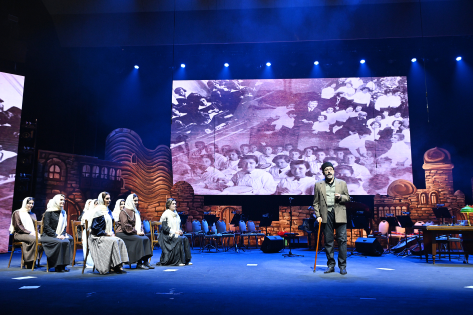 Лейла Алиева присутствовала на музыкальном спектакле «Только культура» во Дворце Гейдара Алиева (ФОТО)