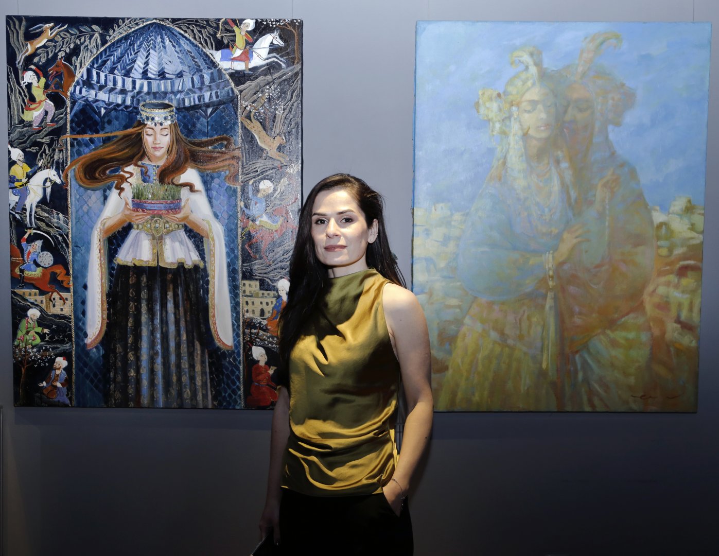 О чувствах, вдохновении и женском восприятии мира – в Баку открылась выставка в честь 8 Марта (ФОТО)