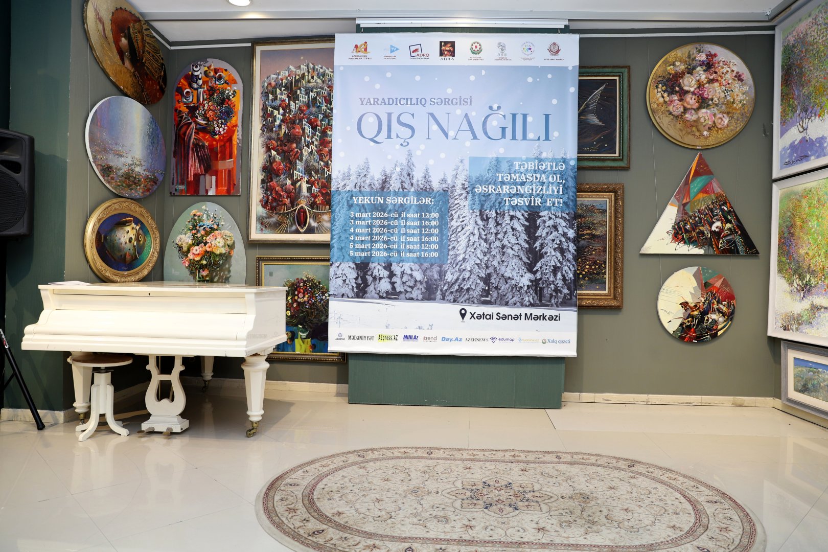 Весна в Баку началась зимней сказкой: Будь в контакте с природой… (ФОТО)