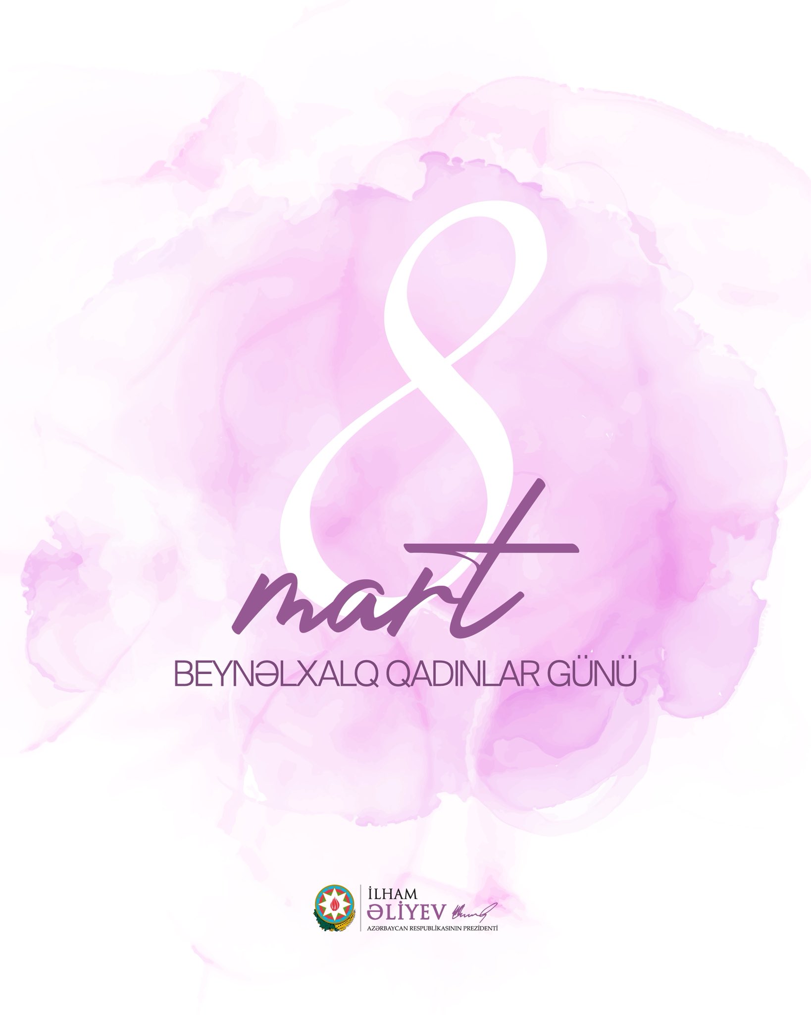 Президент Ильхам Алиев поделился публикацией по случаю 8 Марта — Международного женского дня (ФОТО)