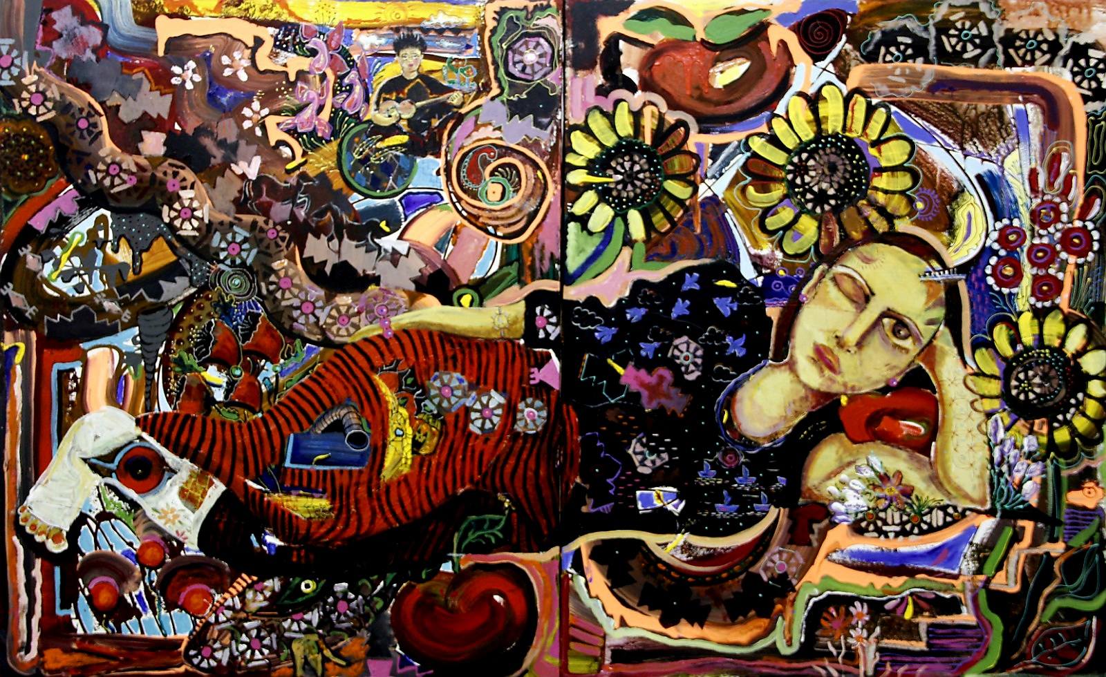 В Нахчыване открылась выставка "Женщины и цветы", посвящённая 8 марта (ФОТО)