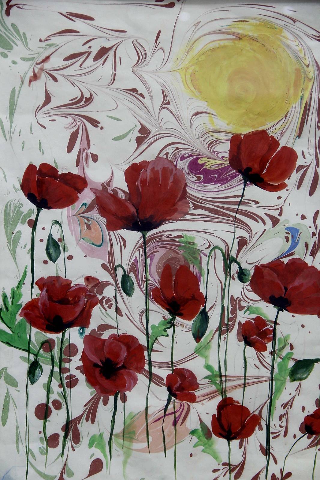 В Нахчыване открылась выставка "Женщины и цветы", посвящённая 8 марта (ФОТО)