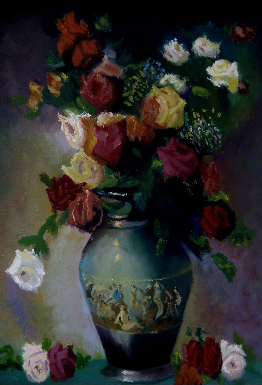 В Нахчыване открылась выставка "Женщины и цветы", посвящённая 8 марта (ФОТО)