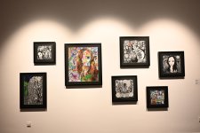 Вице-президент Фонда Гейдара Алиева Лейла Алиева приняла участие в групповой выставке «Дом с видом на пейзаж» (ФОТО)