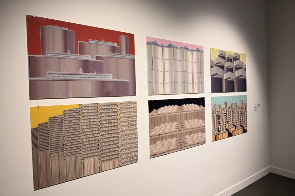 Вице-президент Фонда Гейдара Алиева Лейла Алиева приняла участие в групповой выставке «Дом с видом на пейзаж» (ФОТО)