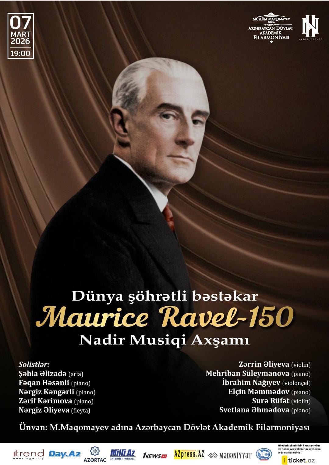 Вечер французской классики в Баку - шедевры Мориса Равеля (ФОТО)