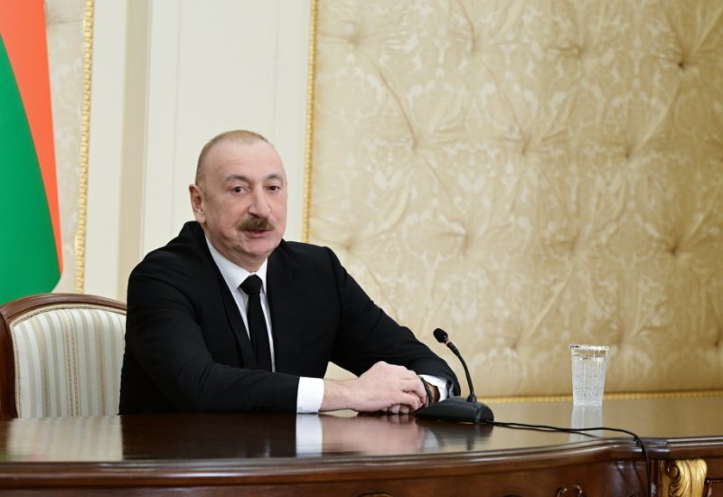 Президент Ильхам Алиев: Наши двусторонние отношения с Европейским Союзом развиваются успешно