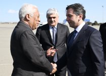 Антониу Кошта прибыл с официальным визитом в Азербайджан (ФОТО)