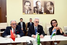 Министр культуры Азербайджана встретился с представителями театров тюркского мира (ФОТО)