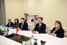 Министр культуры Азербайджана встретился с представителями театров тюркского мира (ФОТО)