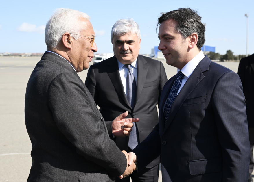 Антониу Кошта прибыл с официальным визитом в Азербайджан (ФОТО)