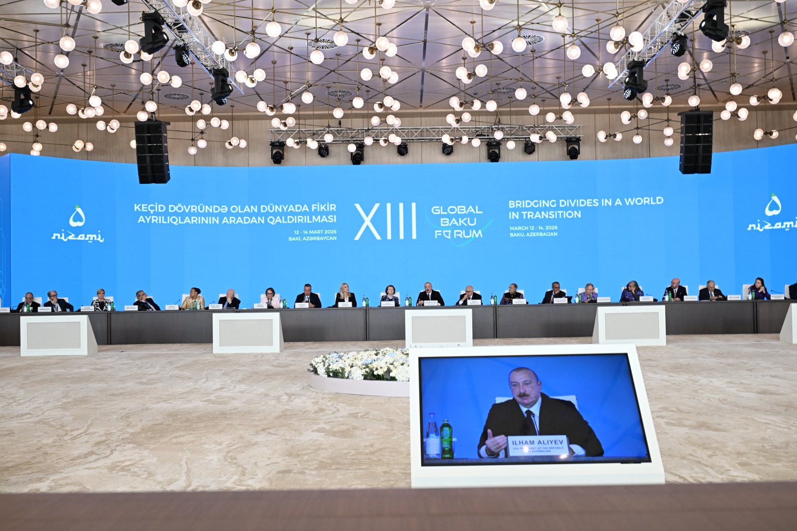 Президент Ильхам Алиев принял участие в церемонии открытия XIII Глобального Бакинского форума (ФОТО)