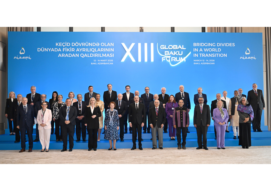 Президент Ильхам Алиев принимает участие в церемонии открытия XIII Глобального Бакинского форума (ФОТО)