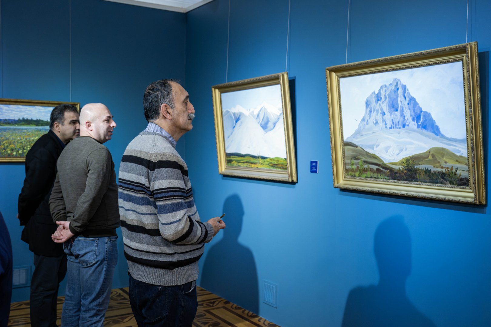 Творчество народного художника Азербайджана Давуда Кязымова глазами молодёжи (ФОТО)