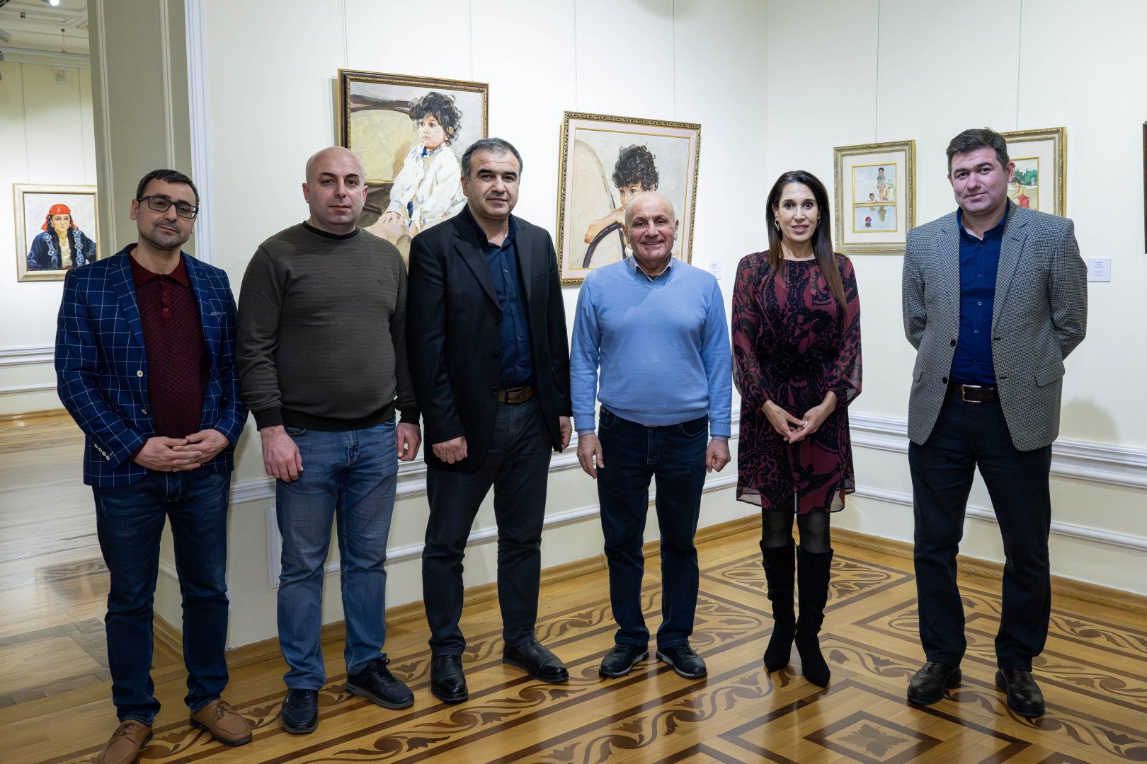 Творчество народного художника Азербайджана Давуда Кязымова глазами молодёжи (ФОТО)