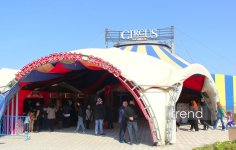 Впервые в Баку легендарное конное шоу "Галкыныш" из Туркменистана - перформанс в Circus Sea Breeze (ФОТО)