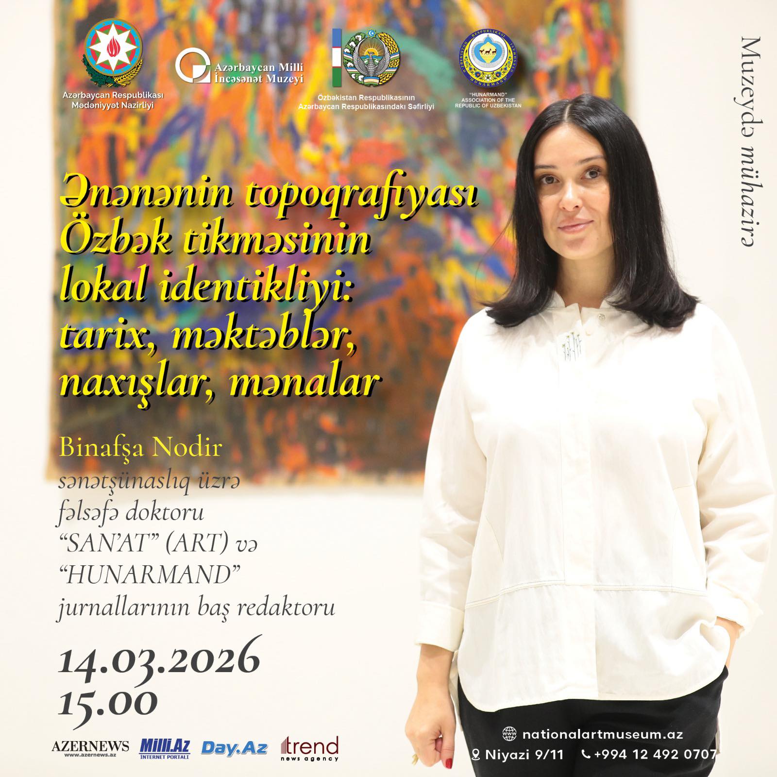 От орнаментов к символам - презентация узбекской вышивки в Баку (ФОТО)