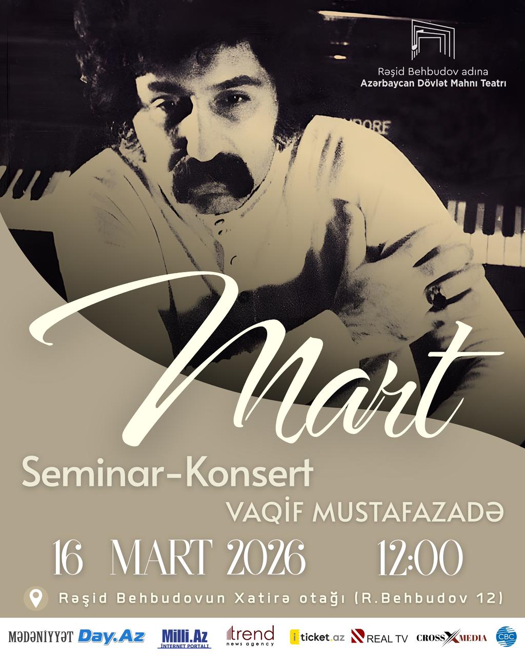 В Баку прошел вечер, посвященный творчеству легендарного Вагифа Мустафазаде (ФОТО)