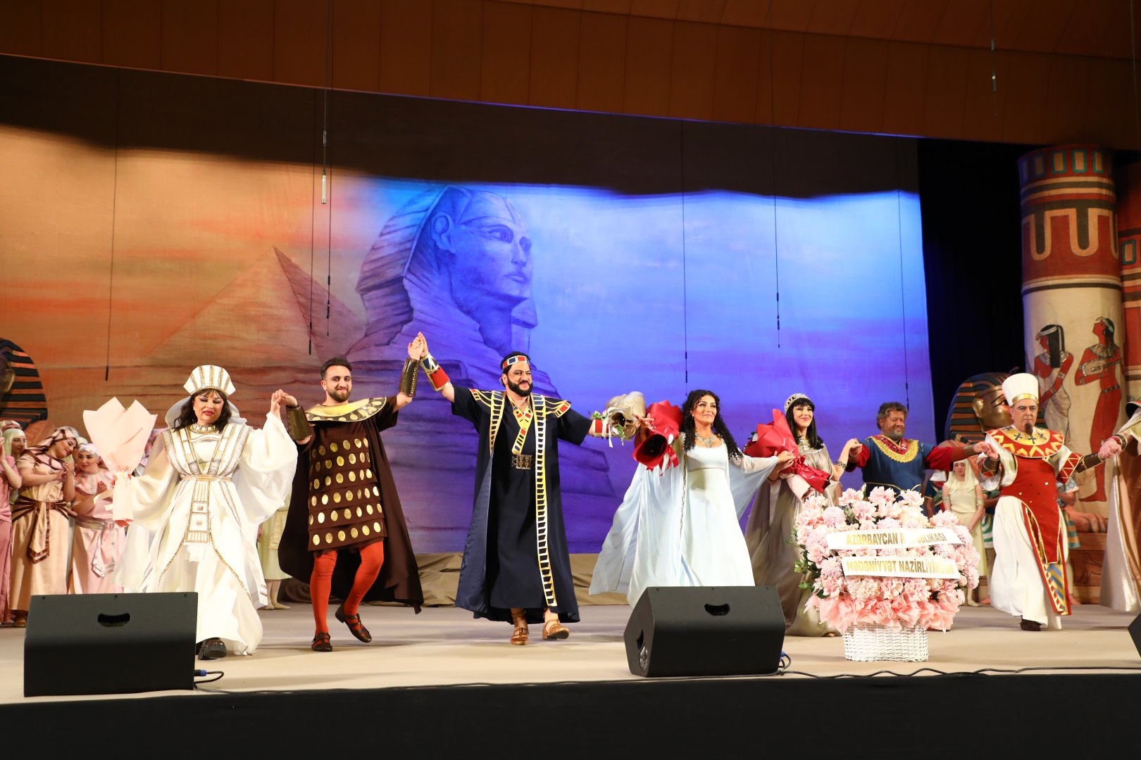 Фидан Гаджиева в образе дочери фараона Египта - Амнерис: любовь, ревность, отчаяние (ФОТО)