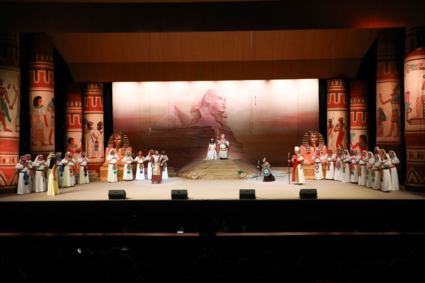 Фидан Гаджиева в образе дочери фараона Египта - Амнерис: любовь, ревность, отчаяние (ФОТО)