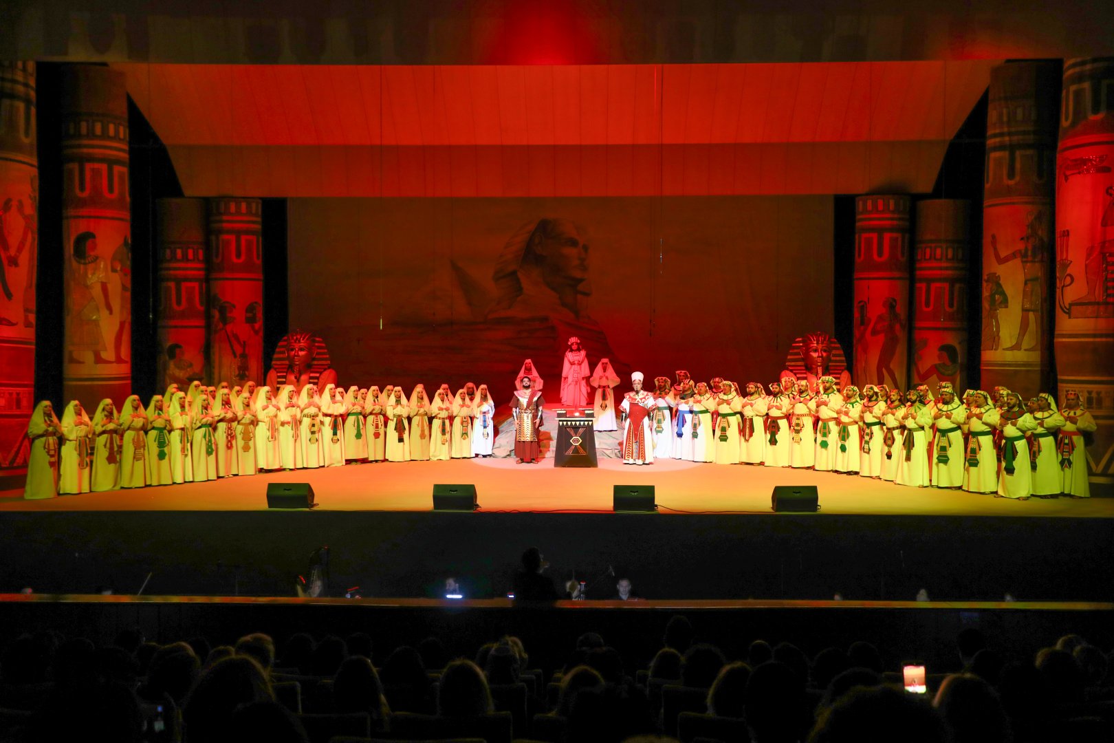 Фидан Гаджиева в образе дочери фараона Египта - Амнерис: любовь, ревность, отчаяние (ФОТО)