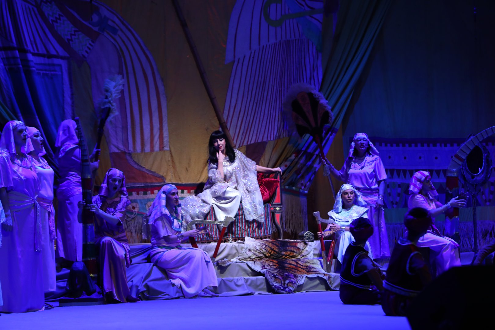 Фидан Гаджиева в образе дочери фараона Египта - Амнерис: любовь, ревность, отчаяние (ФОТО)