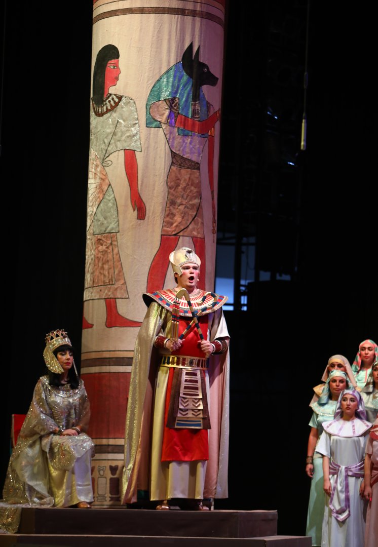 Фидан Гаджиева в образе дочери фараона Египта - Амнерис: любовь, ревность, отчаяние (ФОТО)