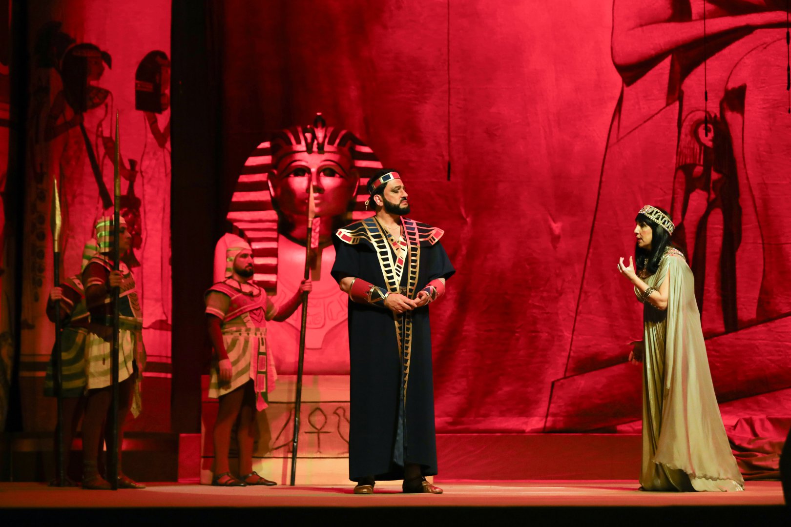 Фидан Гаджиева в образе дочери фараона Египта - Амнерис: любовь, ревность, отчаяние (ФОТО)