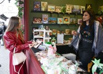 Алена Алиева посетила Новрузовскую ярмарку (ФОТО)