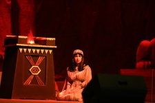 Фидан Гаджиева в образе дочери фараона Египта - Амнерис: любовь, ревность, отчаяние (ФОТО)