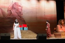 Фидан Гаджиева в образе дочери фараона Египта - Амнерис: любовь, ревность, отчаяние (ФОТО)