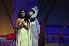 Фидан Гаджиева в образе дочери фараона Египта - Амнерис: любовь, ревность, отчаяние (ФОТО)